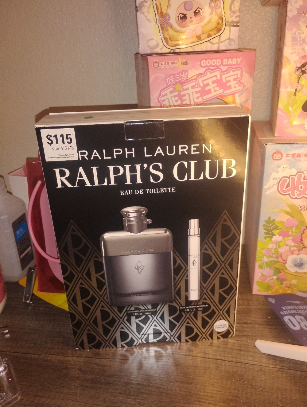 Ralph Lauren Ralph's Club Gift Set - Black
